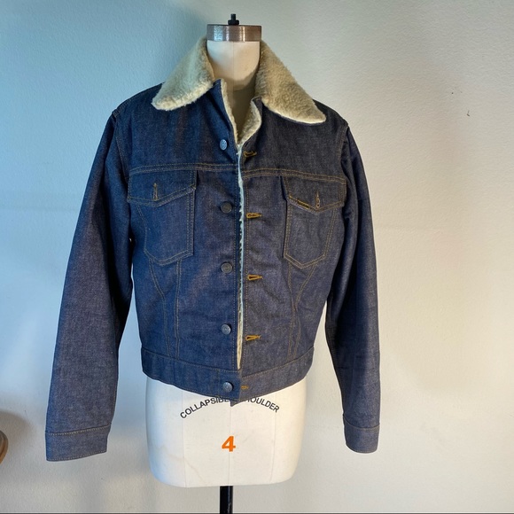 Vintage Roebuck denim trucker jacket - Picture 1 of 13